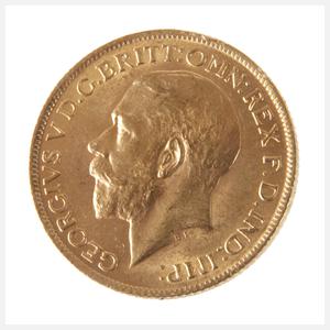 1 Sovereign Gold England