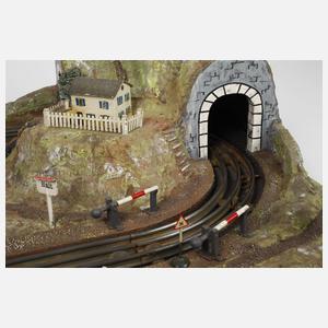 Märklin seltene Liliput Eisenbahn-Landschaftsanlage