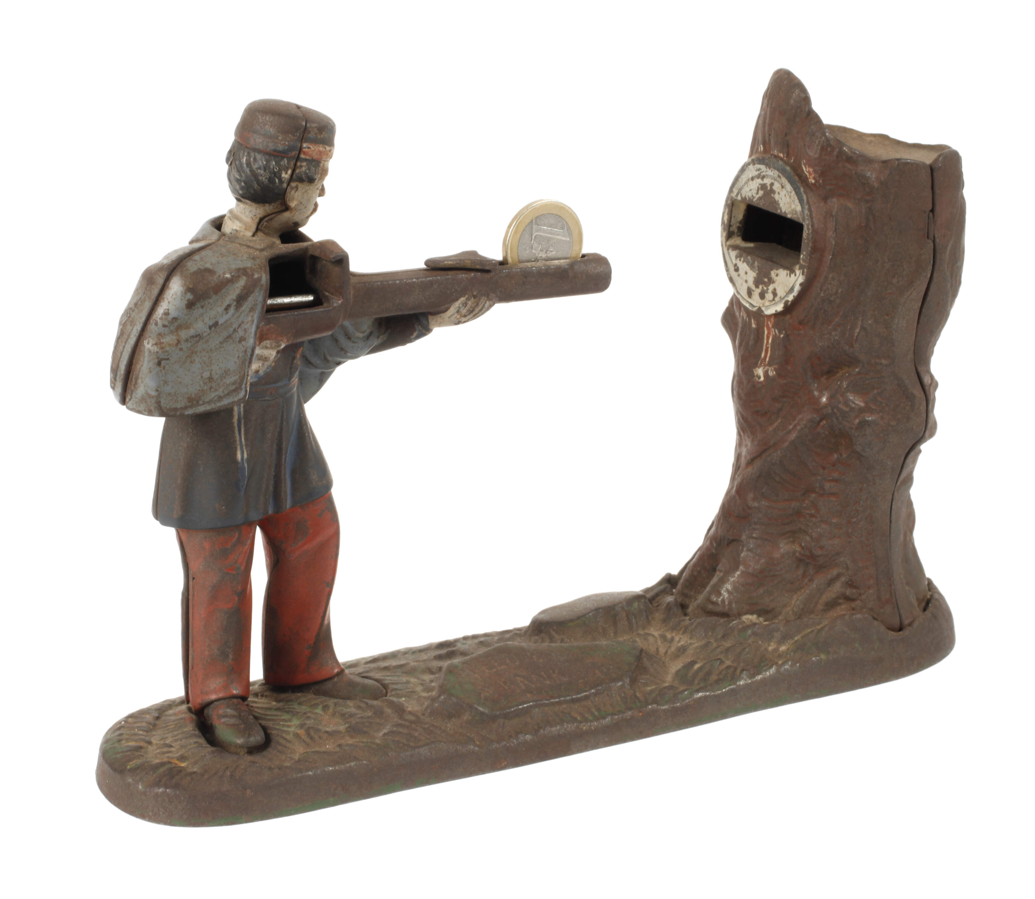 Mechanische Spardose "Creedmoore Bank"