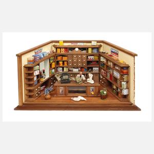 Nostalgischer Maggi-Kaufmannsladen