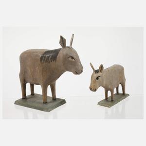 Grulicher Bergmannszug und Tiere