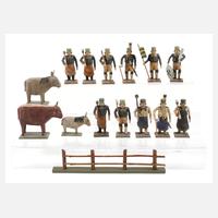 Grulicher Bergmannszug und Tiere111