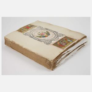 Luxuspapier-Album England