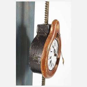 Barocke Sägeuhr "Gaukler"