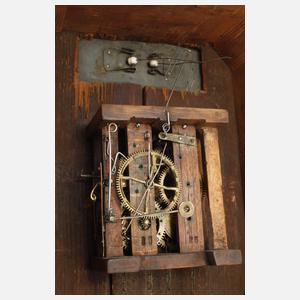 Schwarzwälder Rahmenuhr Augenwender