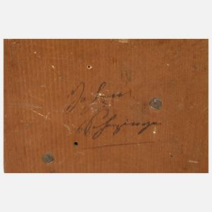 Schwarzwälder Lackschilderuhr Vincenz Scherzinger