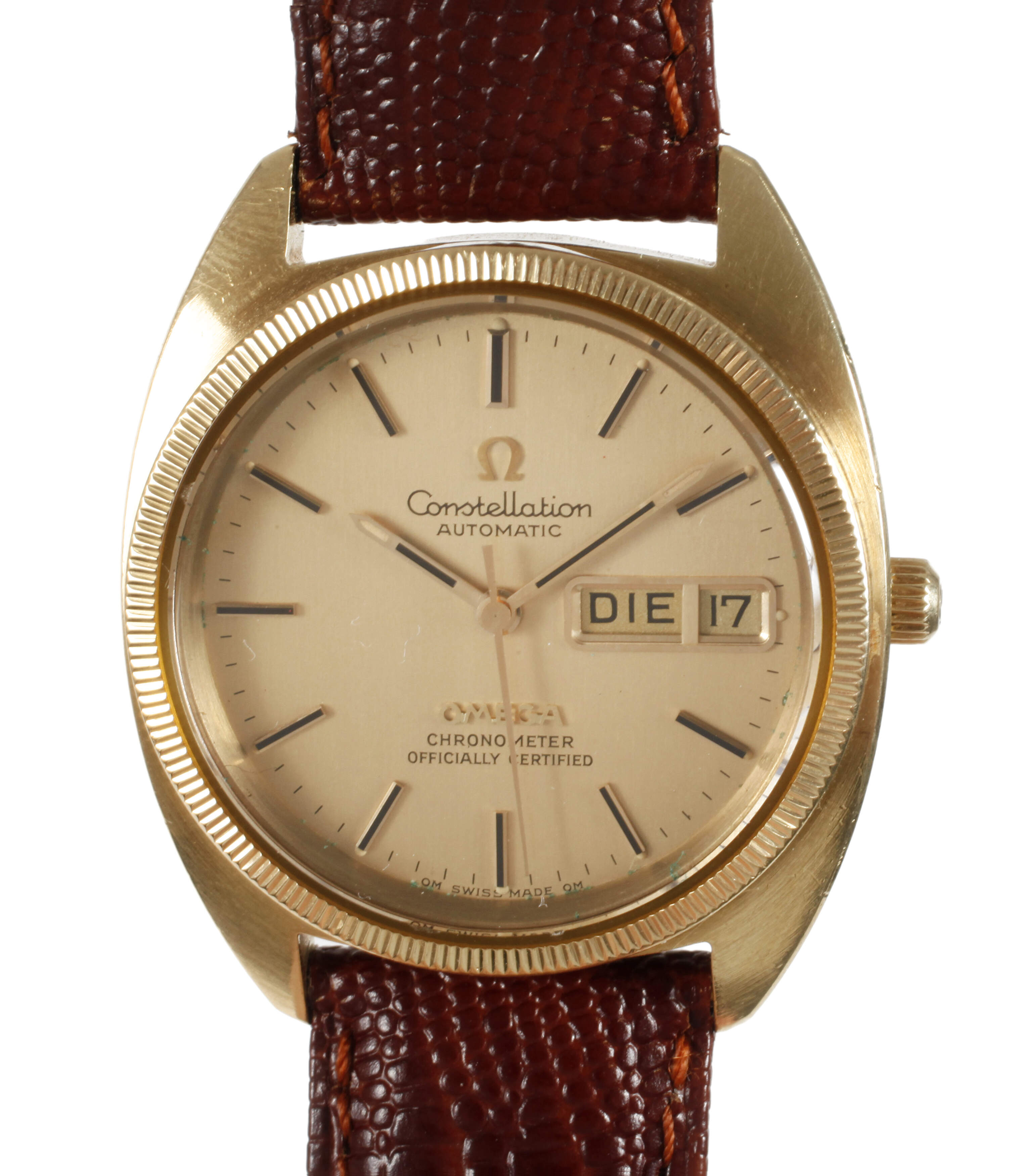 Herrenuhr Omega Constellation Gold