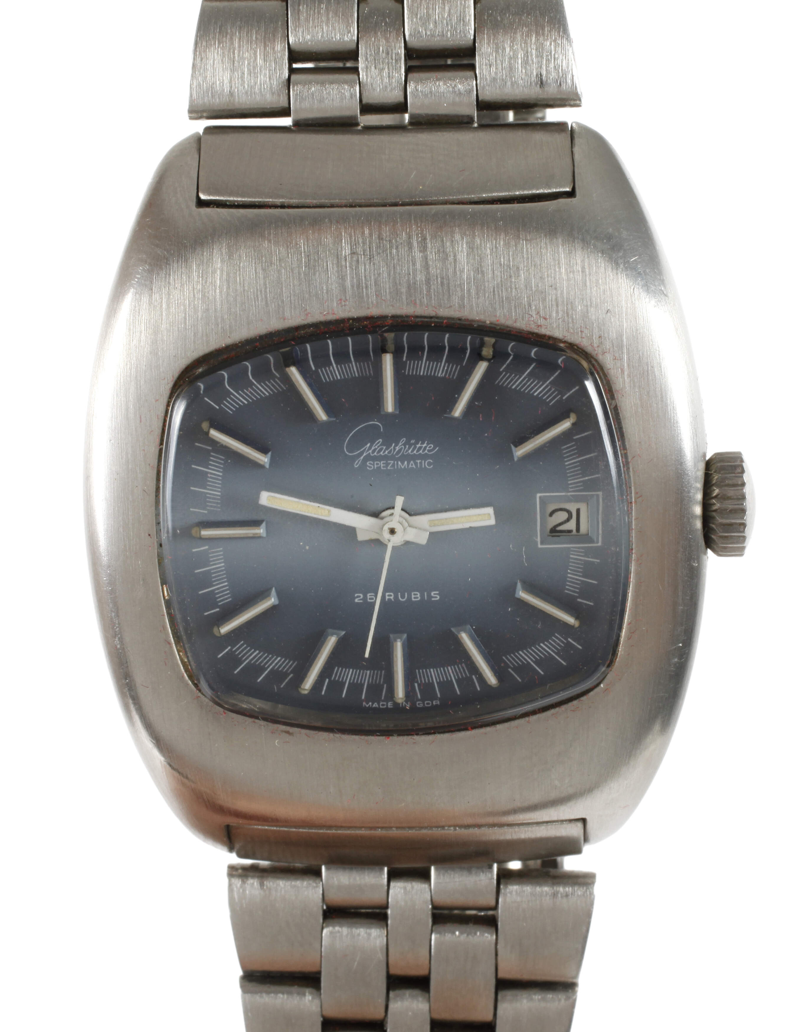 Herrenuhr Glashütte Spezimatic "Goldfuchs"