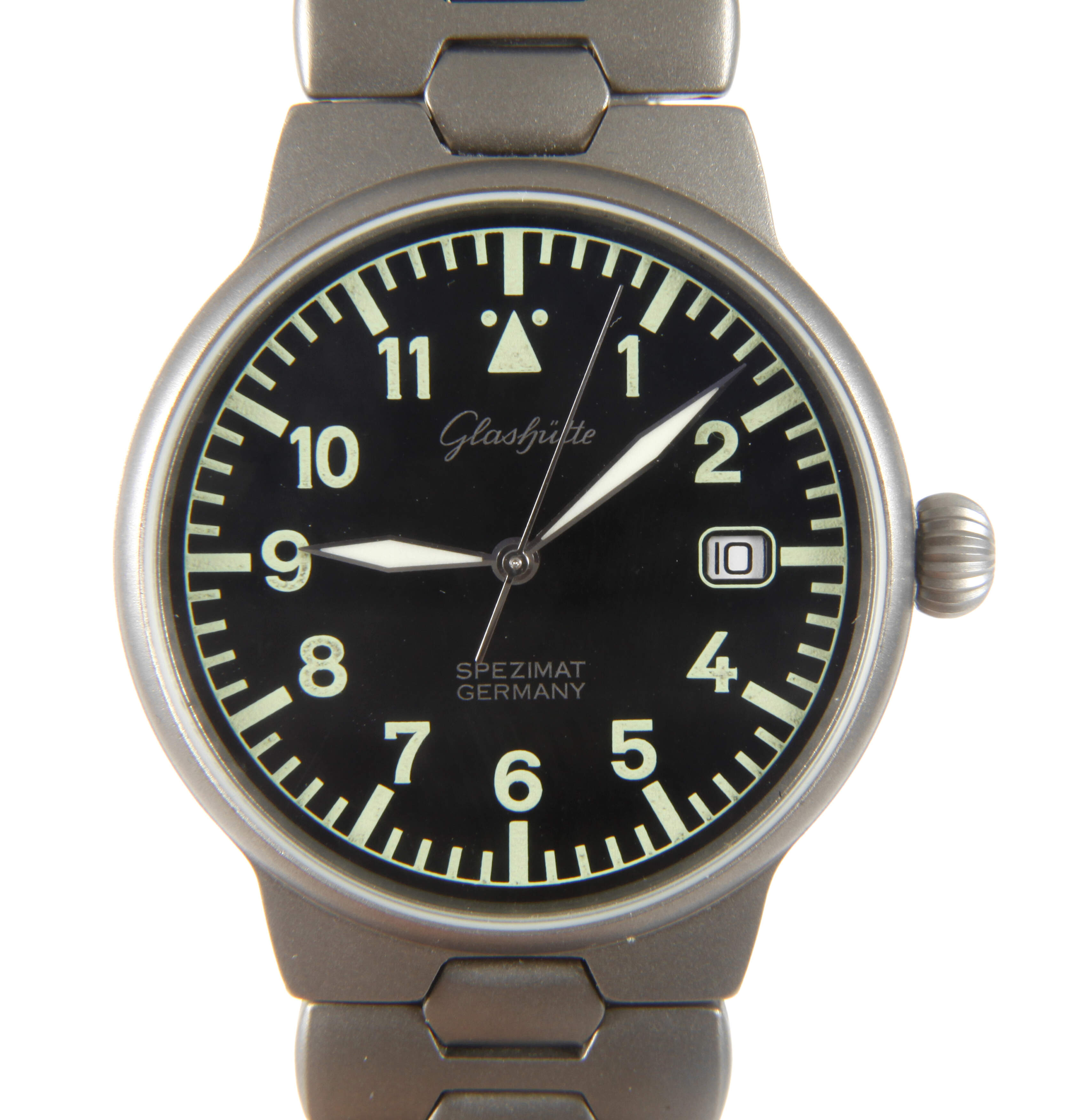 Herrenuhr Glashütte Original Navigator Titan