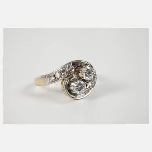 Damenring mit Brillanten