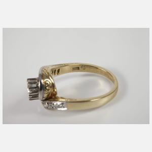 Damenring mit Brillanten