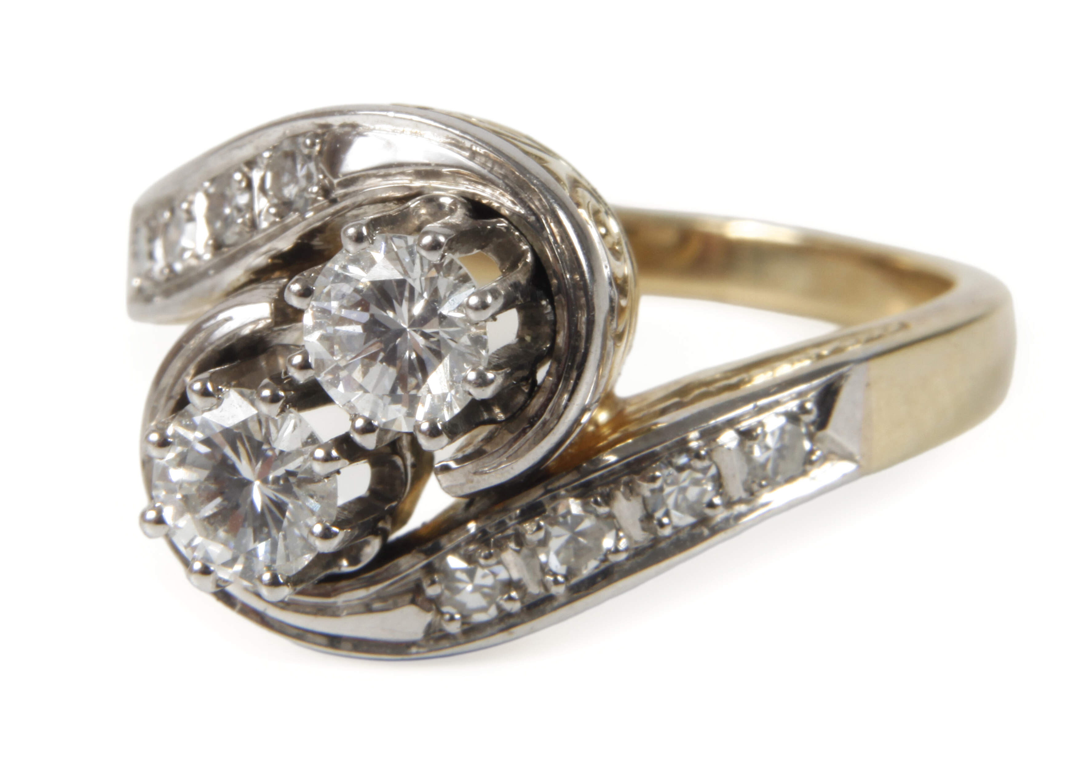 Damenring mit Brillanten