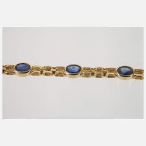 Armband mit Saphiren