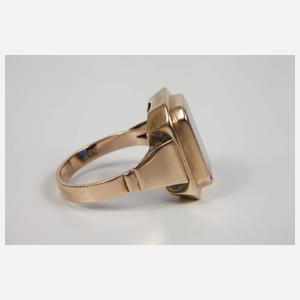 Herrenring mit Steinbesatz