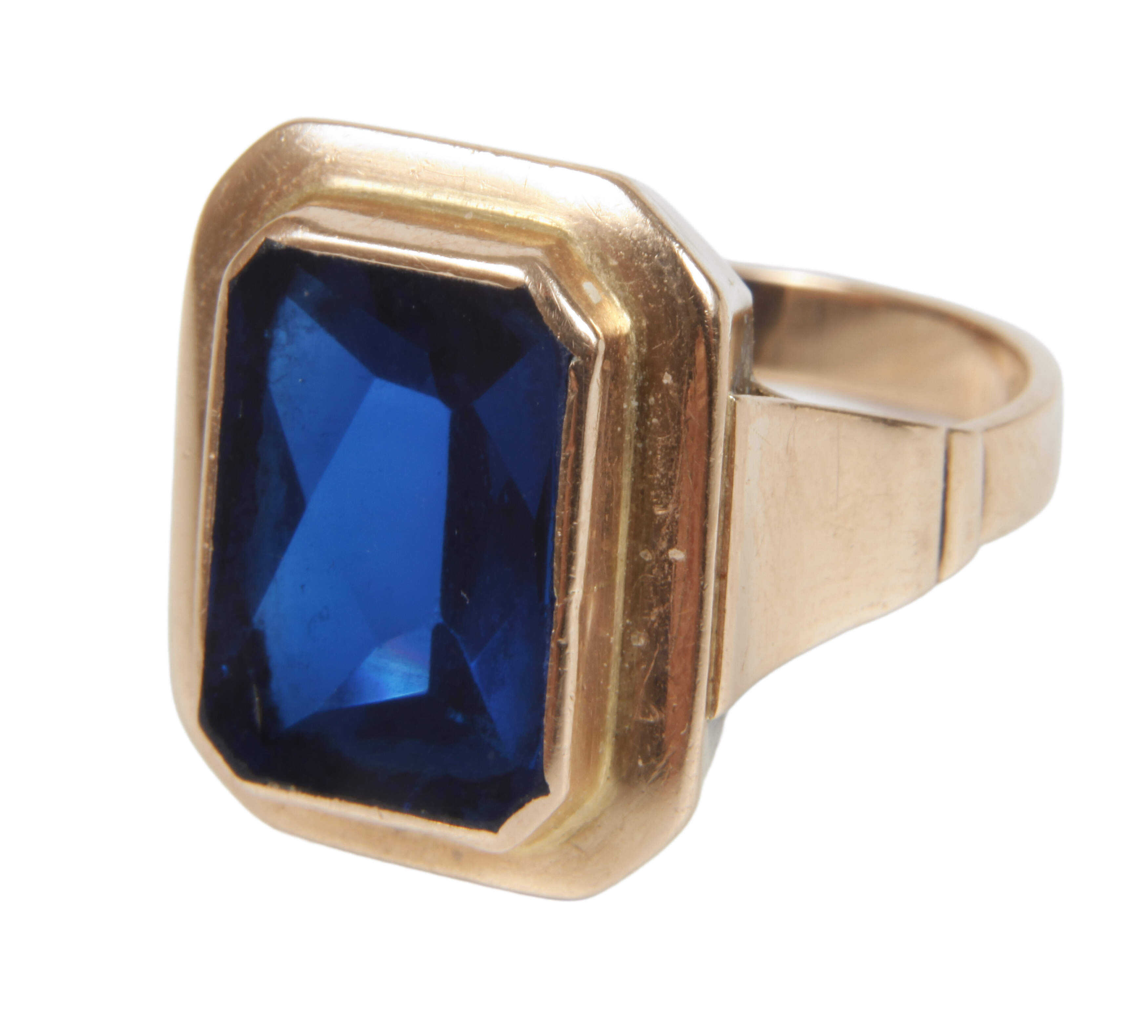 Herrenring mit Steinbesatz