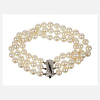 Dreireihiges Perlenarmband111