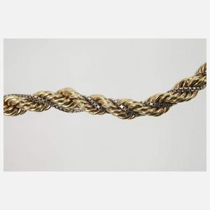 Ungewöhnliche Zopfkette