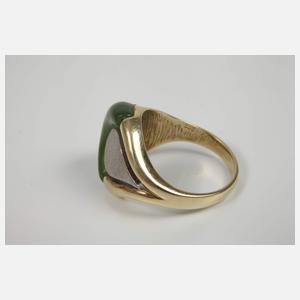 Damenring mit Nephrit