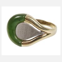 Damenring mit Nephrit111