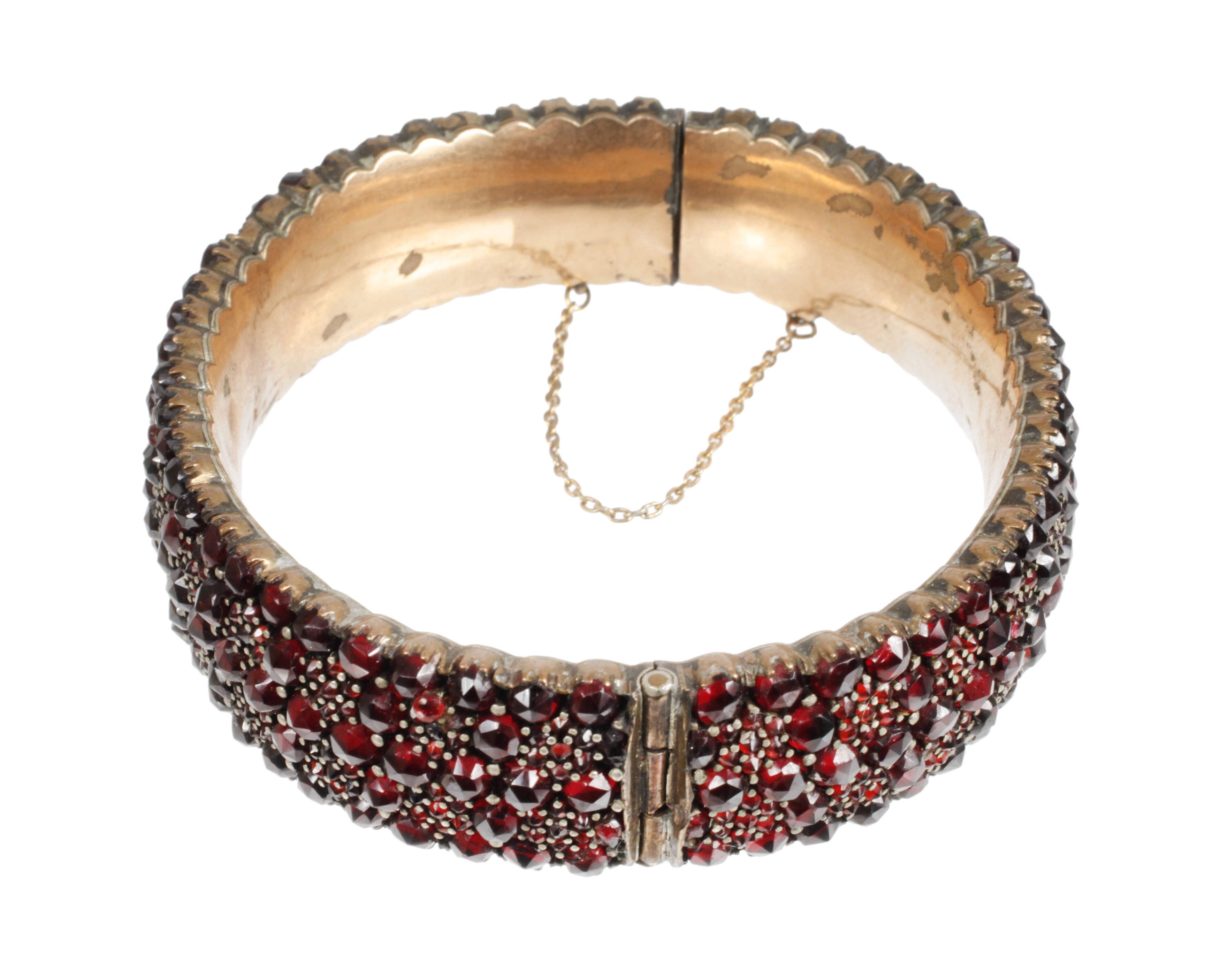 Prächtiger Armreif mit Granaten