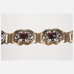 Schmuckset mit Granaten