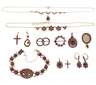 Konvolut Granatschmuck