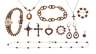 Konvolut Granatschmuck