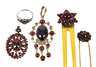 Konvolut Granatschmuck