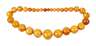 Bernsteincollier Butterscotch