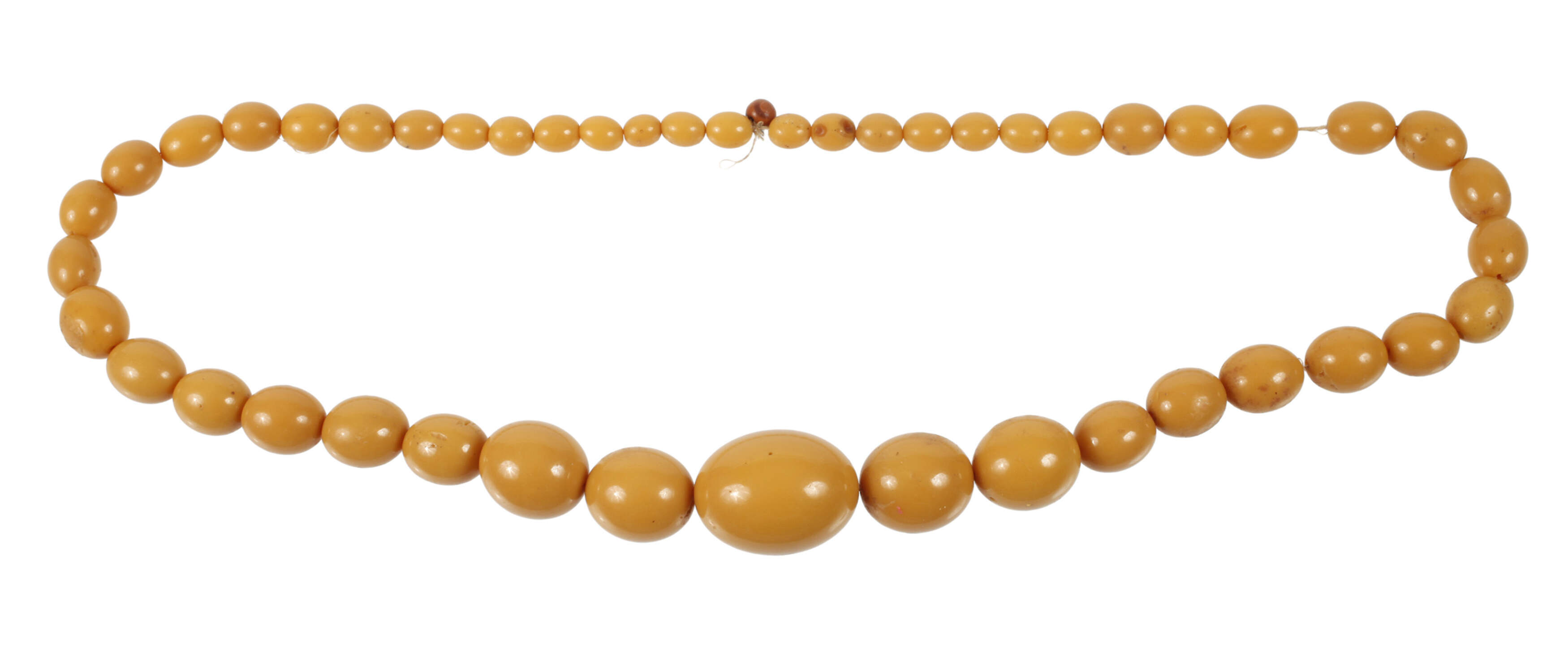 Langes Bernsteincollier