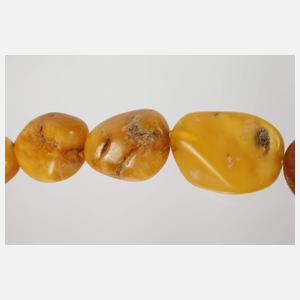 Bernsteincollier Butterscotch