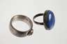 Drei Teile Silberschmuck