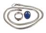 Drei Teile Silberschmuck