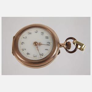 Damenhängeuhr Gold