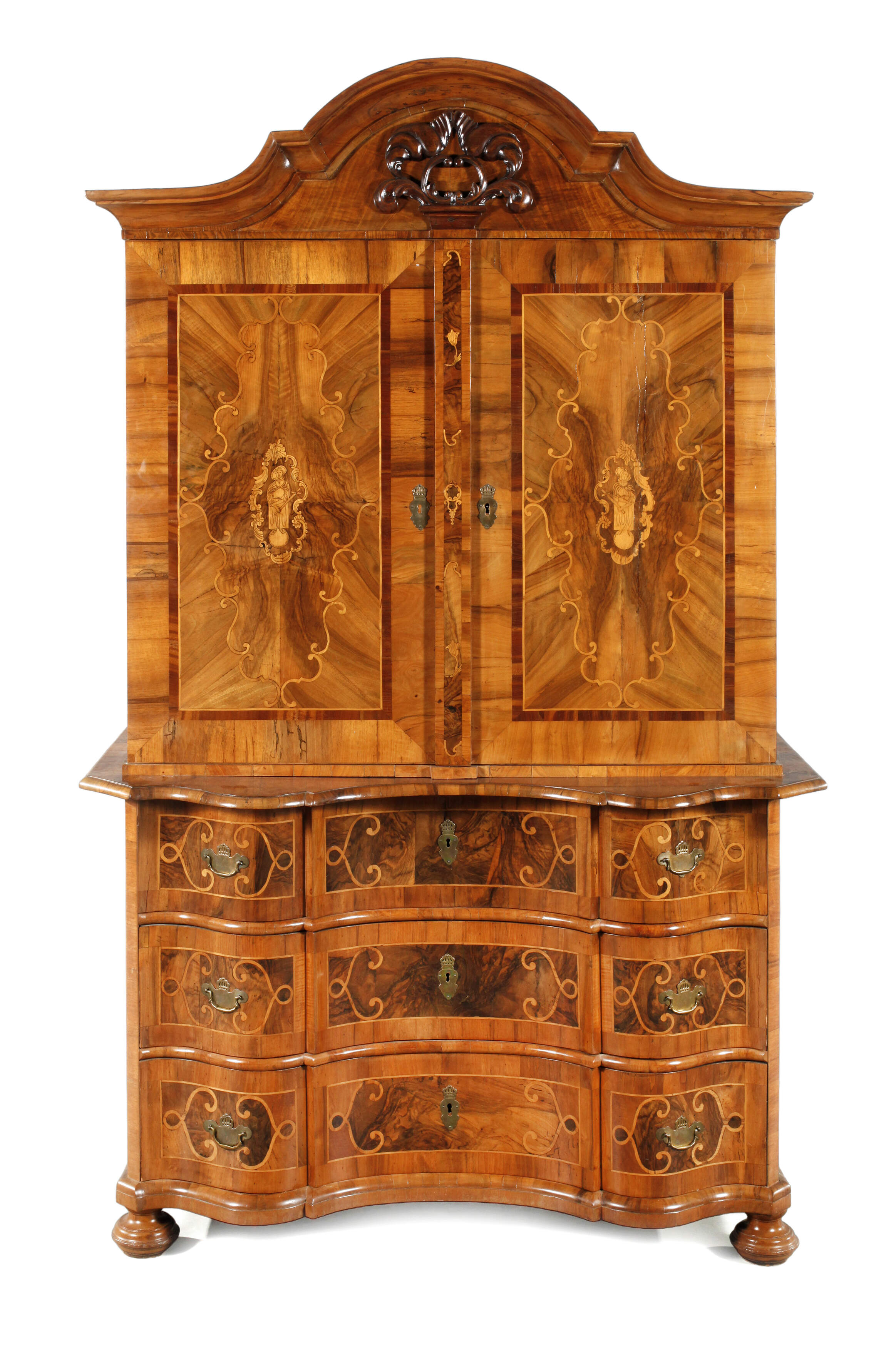 Barocker Kommodenaufsatzschrank