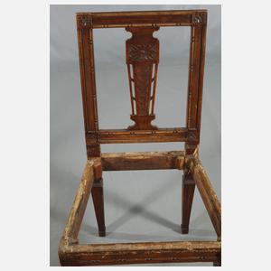 Vier Stühle Louis-seize