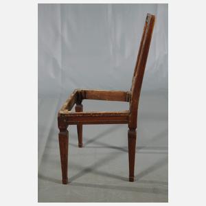 Vier Stühle Louis-seize