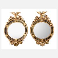 Paar dekorative Wandspiegel111