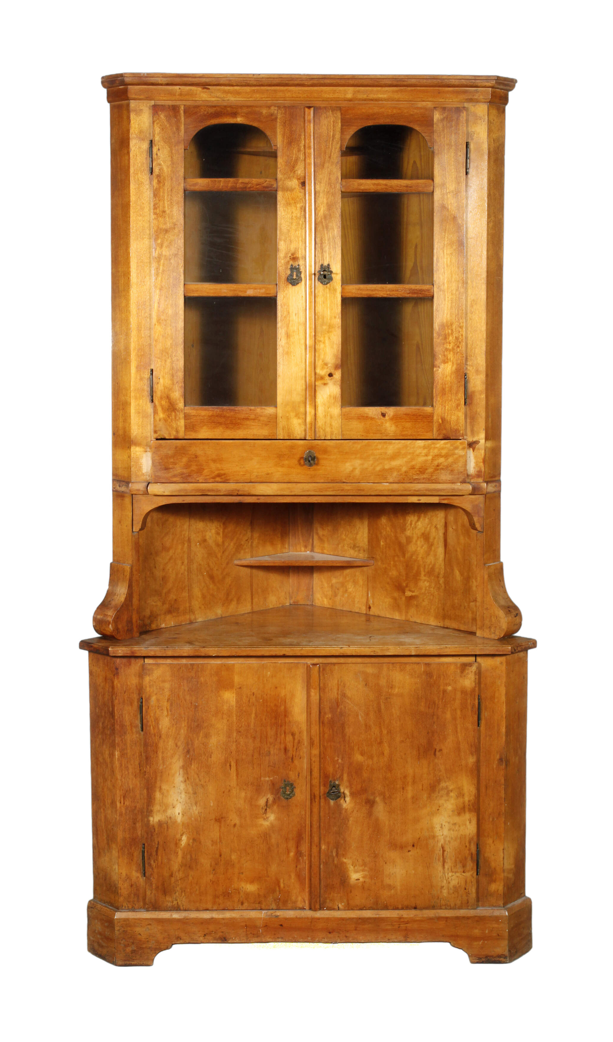 Eckschrank Biedermeier