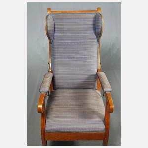 Ohrenbackensessel Biedermeier