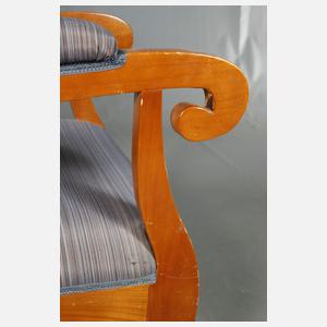 Ohrenbackensessel Biedermeier