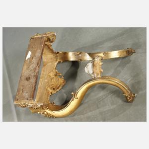 Kleine Spiegelkonsole Neobarock