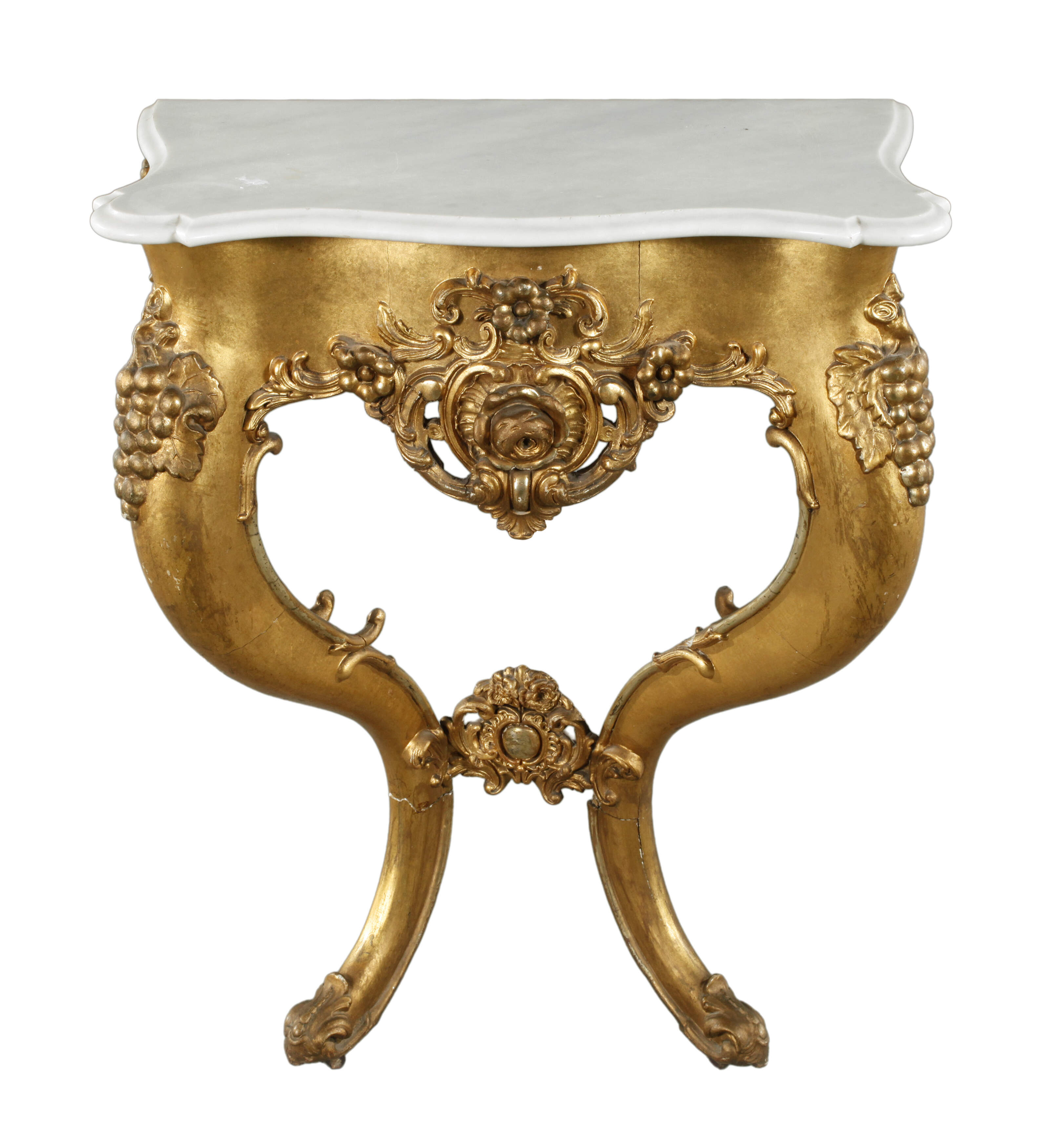 Kleine Spiegelkonsole Neobarock