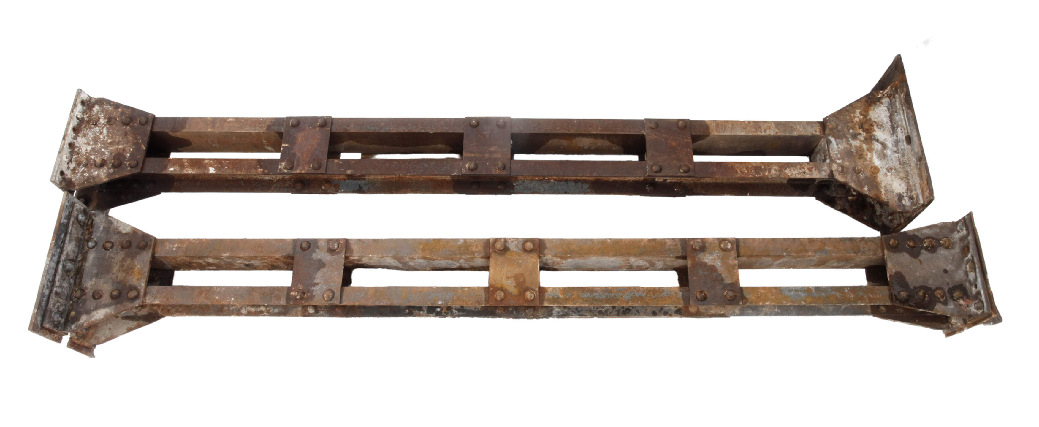 Paar Industriesäulen