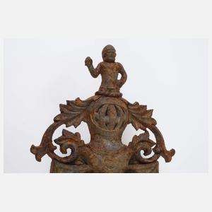 Wappentafel Gusseisen