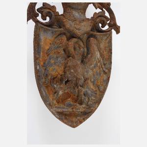 Wappentafel Gusseisen