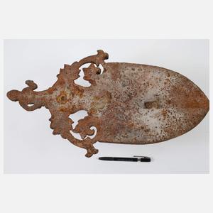 Wappentafel Gusseisen