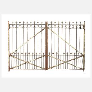 Großes Eingangstor Schmiedeeisen