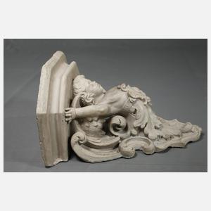 Figürliche Wandkonsole