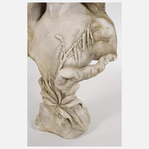 Gartenbüste Jugendstil